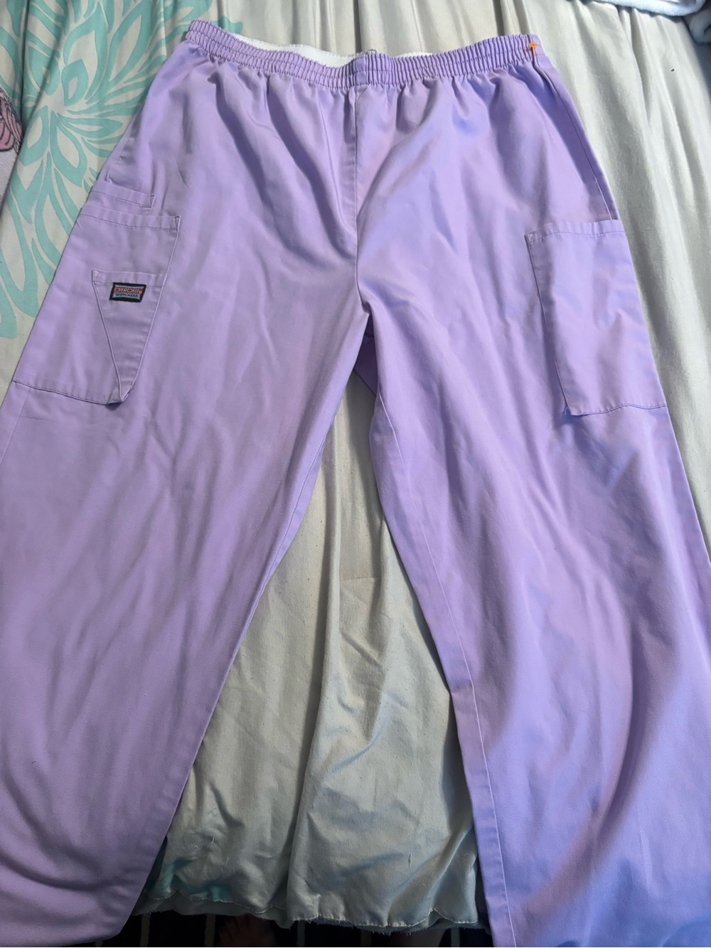 Cherokee workwear Lavender Scrub Pants
